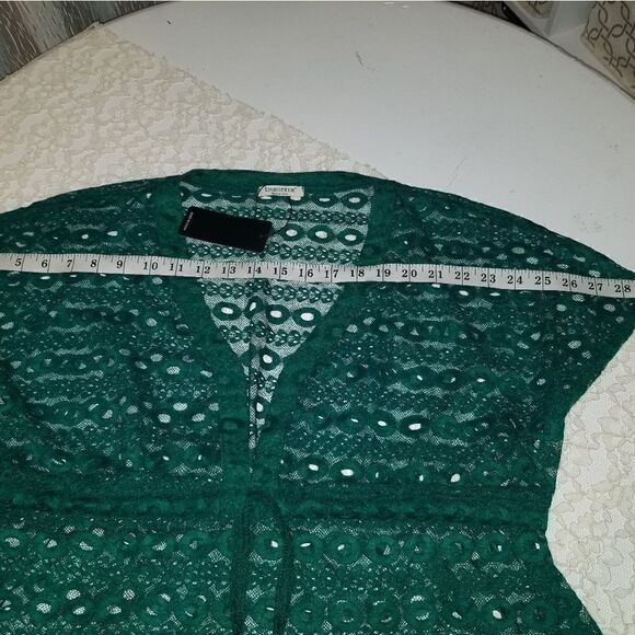 EISHOPEER Women's Bathing Suit Cover Ups 2023 taupe L NWT GREEN LACE - Picture 11 of 16